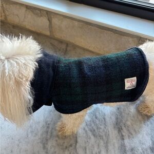 Plaid Wool Classic British Dog Jacket Coat- from Balmoral Castle GiftShop